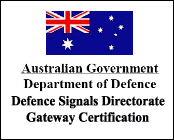 e-Path Delivered via Defence Signals Directorate Gateway Certified Telecommunications Carrier